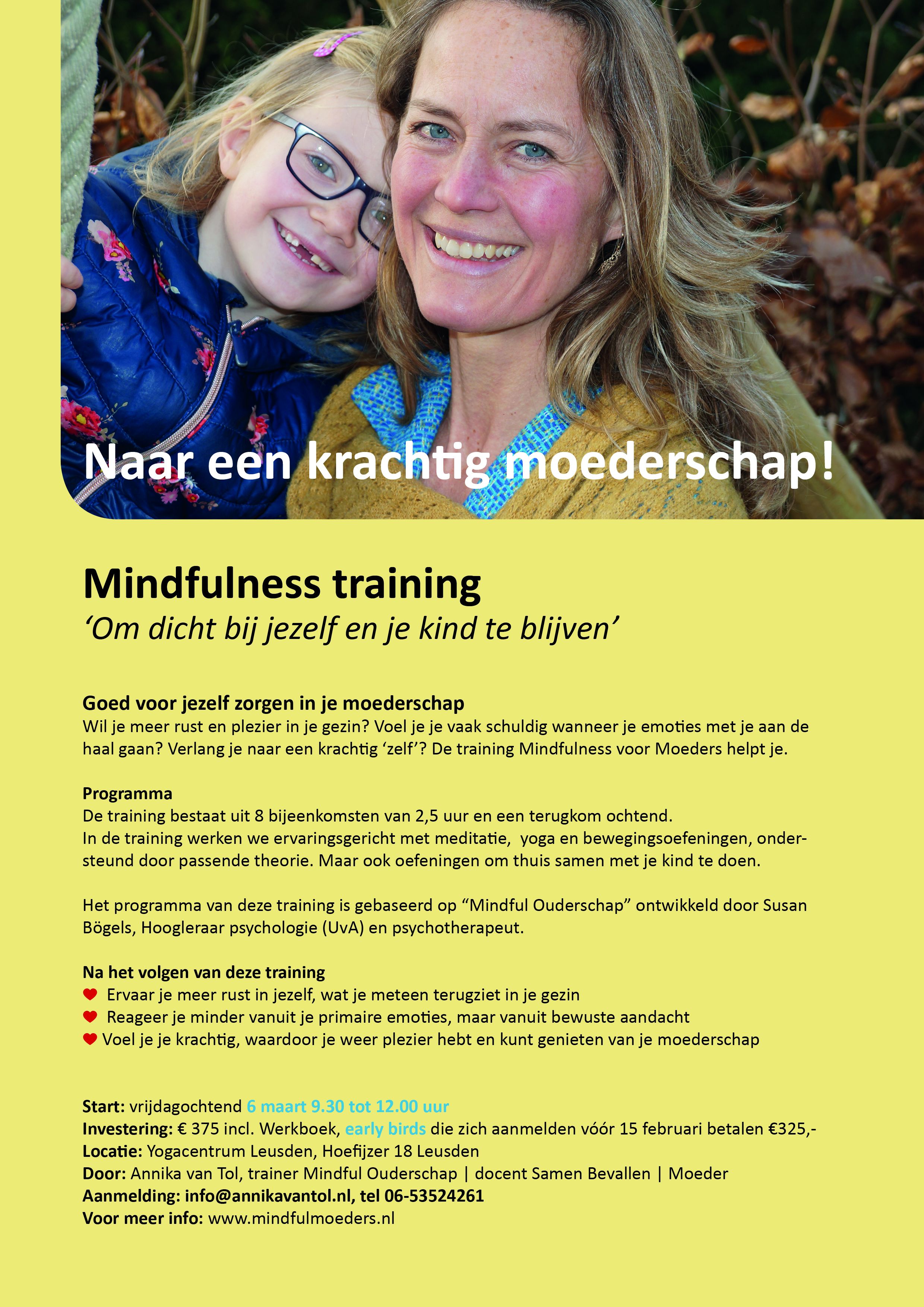 Mindfulness voor moeders